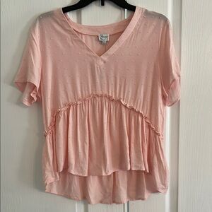 Brand new Ruffled Tiered Blouse